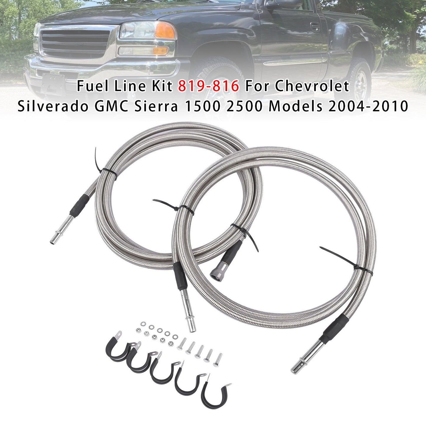 2004-2010 Chevrolet Silverado 2500 HD 819-816 Fuel Line Kit