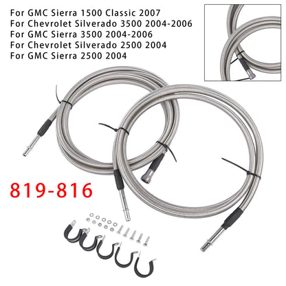 2004-2009 GMC Sierra 2500 HD 819-816 Fuel Line Kit