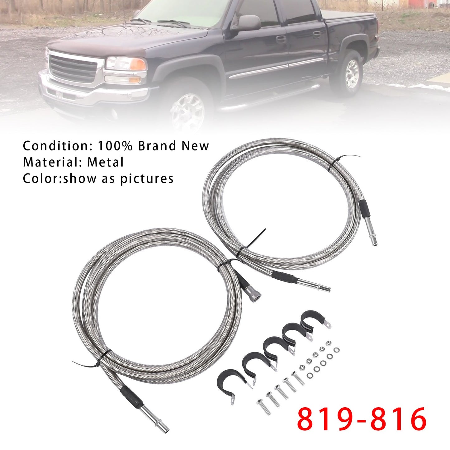2004-2010 Chevrolet Silverado GMC Sierra 1500 2500 Models 819-816 Fuel Line Kit