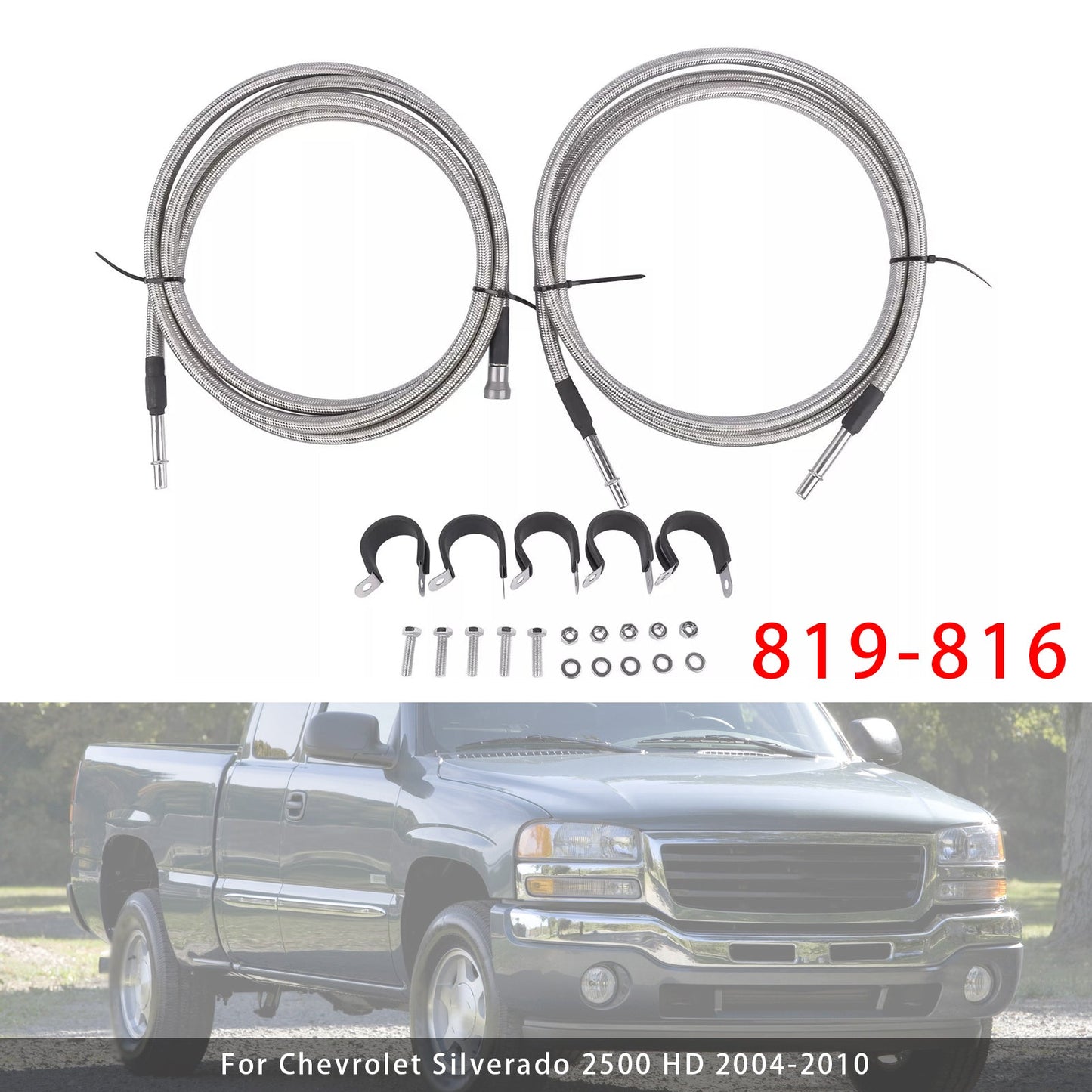2004-2010 Chevrolet Silverado 2500 HD 819-816 Fuel Line Kit