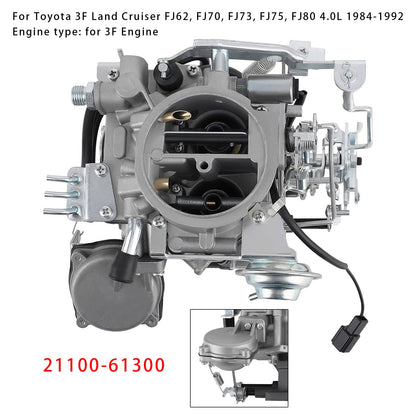 Carburetor Carb 1984-1992 Toyota 3F Land Cruiser FJ62 FJ70 FJ73 21100-61300