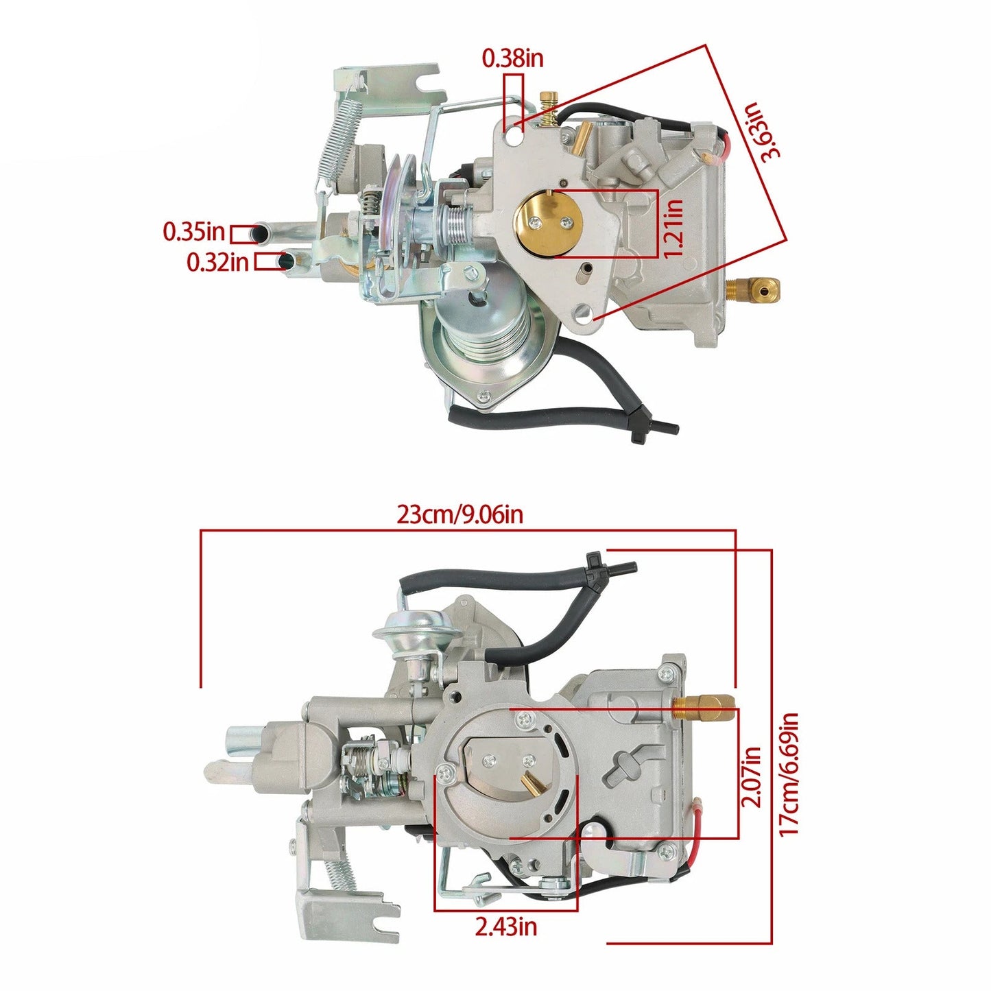 Nissan Forklift TCM LO2 K21 K25 Forklift Engine Carburetor 16010-FU300 16010-FU500 16010-FU400 Gas Engine