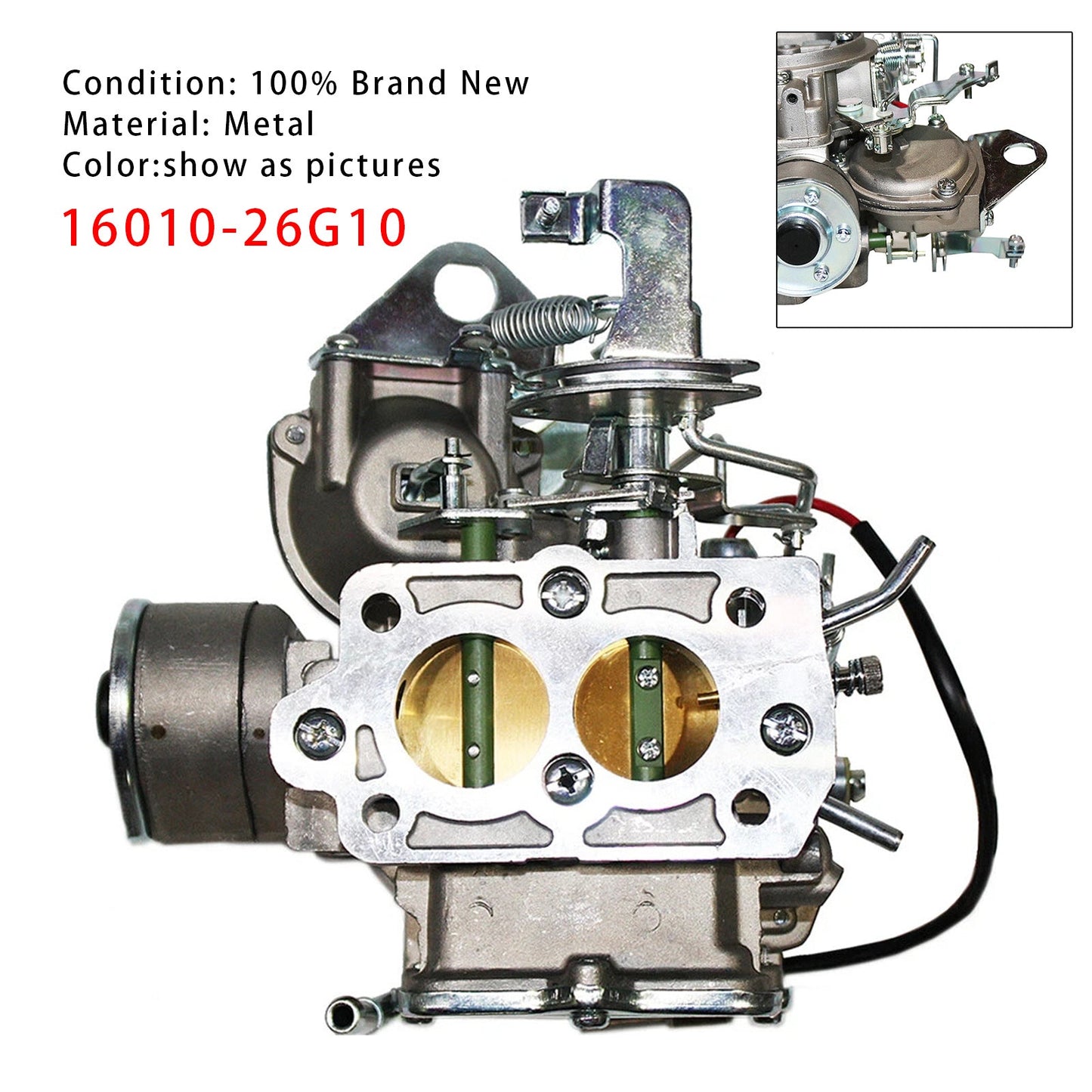 Carburetor Nissan Z20 Gazelle Silvia Datsun Pick Up Caravan Bus 16010-26G10