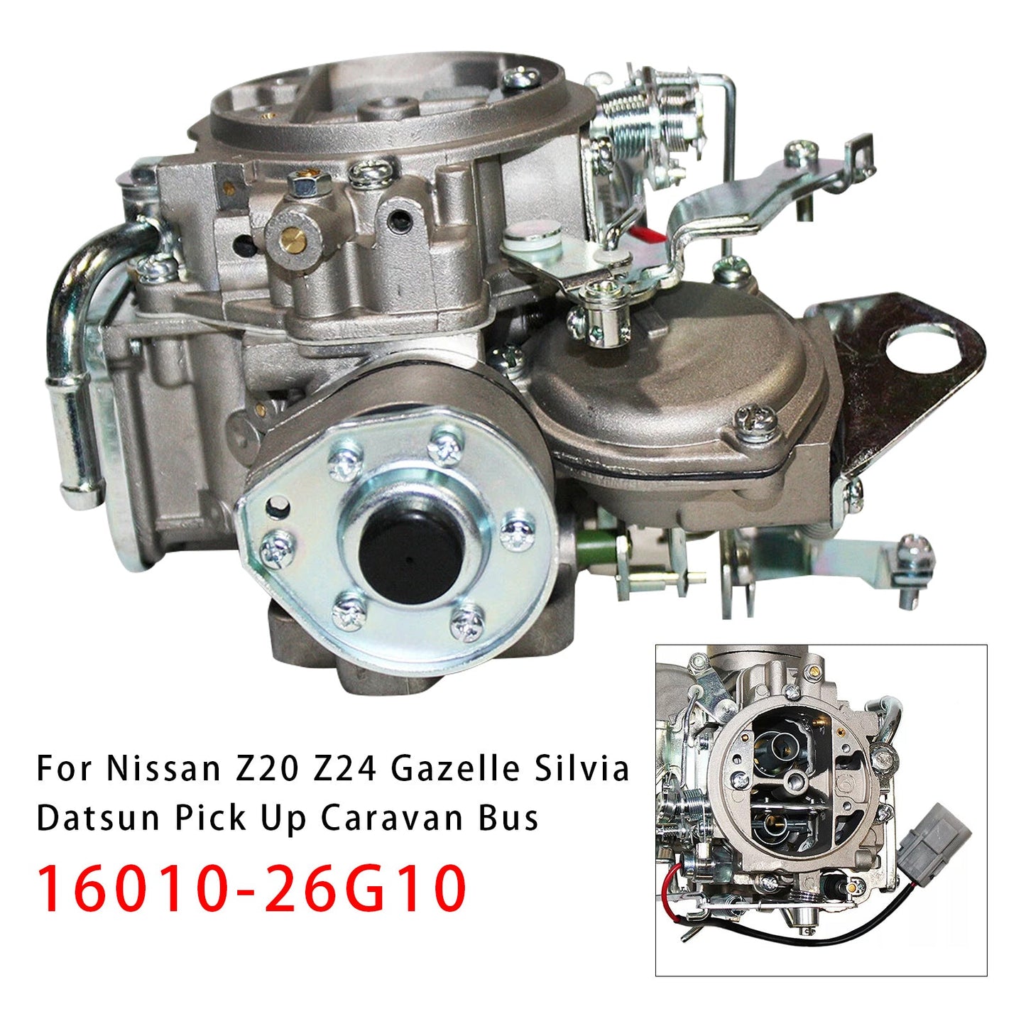 Carburetor Nissan Z20 Gazelle Silvia Datsun Pick Up Caravan Bus 16010-26G10