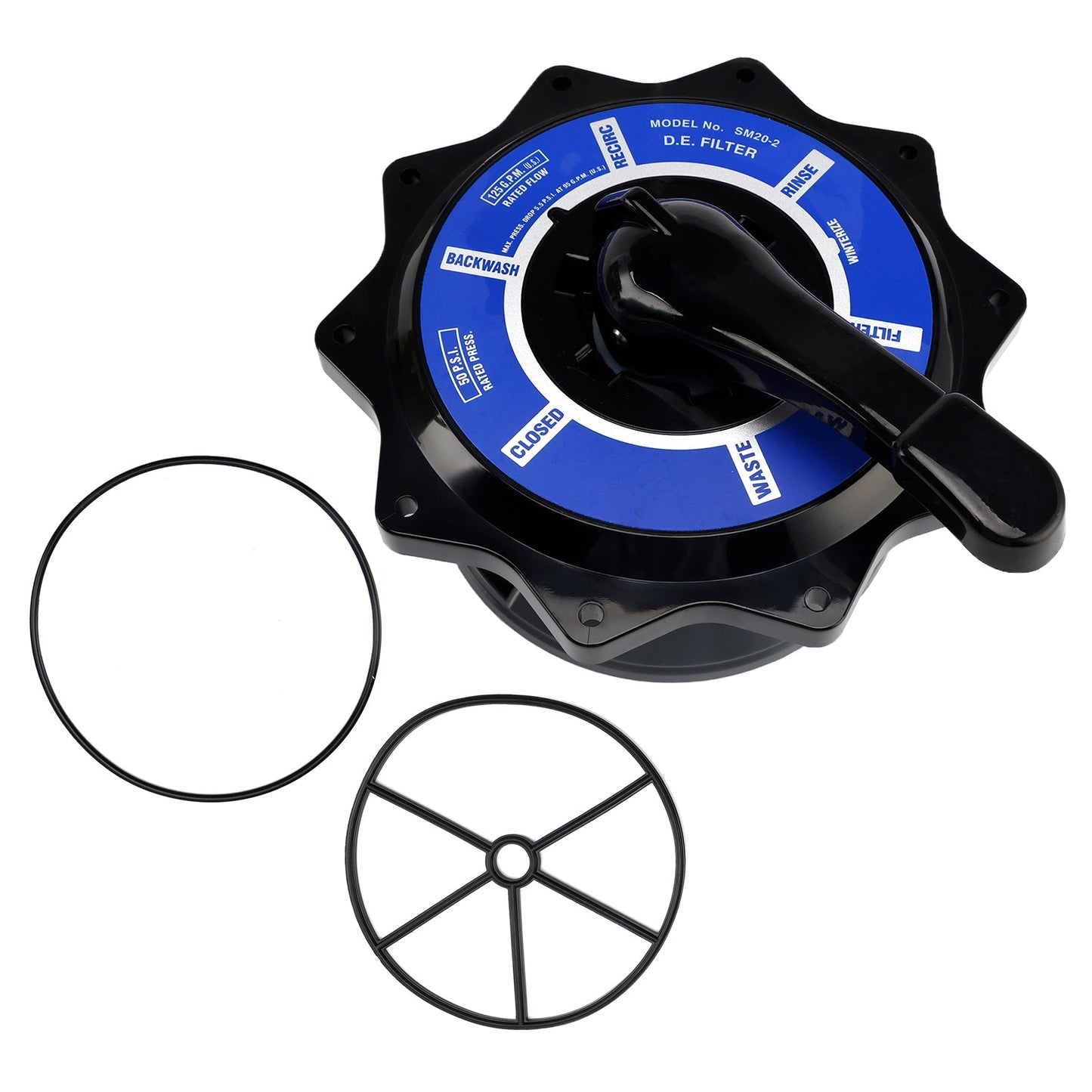 Zodiac Jandy Multiport Valve Replacement R0443900 2" Top Valve Assembly