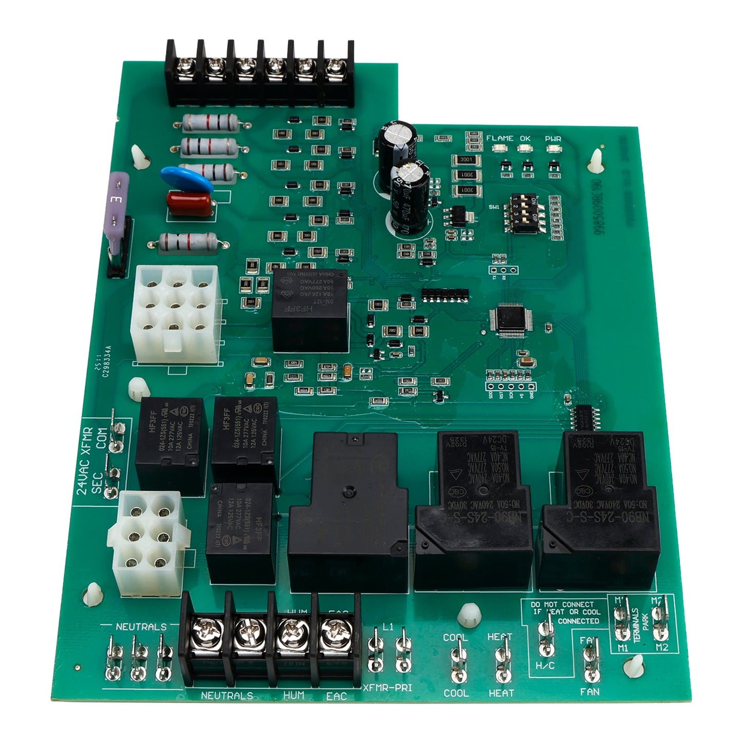 Furnace Control Board Compatible with Rheem 1012920A 62-24084-82 2-24084-02