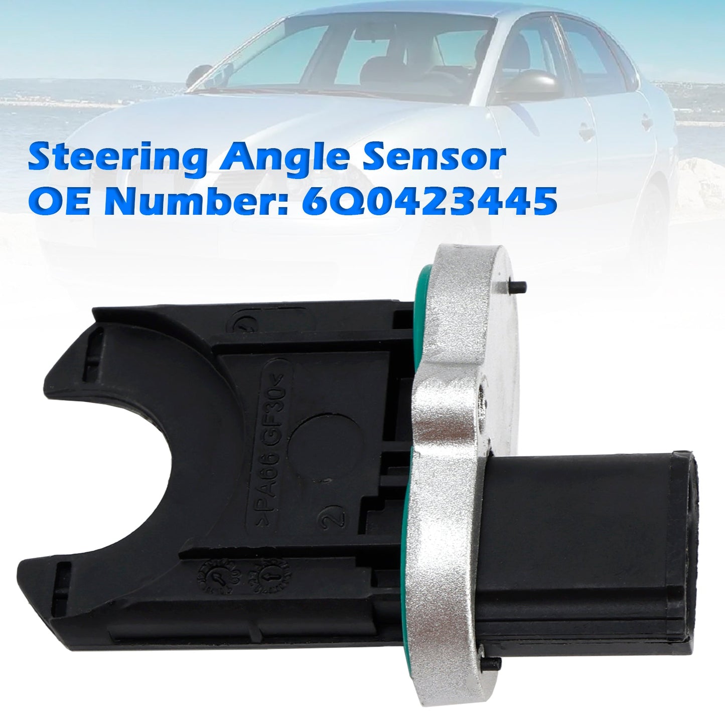 Seat Cordoba Ibiza Skoda Fabia Rapid VW Polo 6Q0423445 Steering Angle Sensor