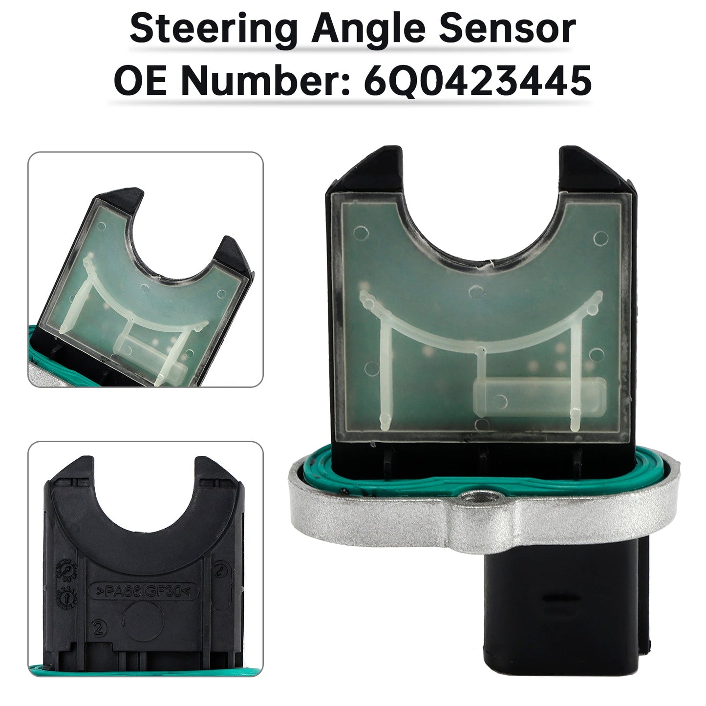 Seat Cordoba Ibiza Skoda Fabia Rapid VW Polo 6Q0423445 Steering Angle Sensor