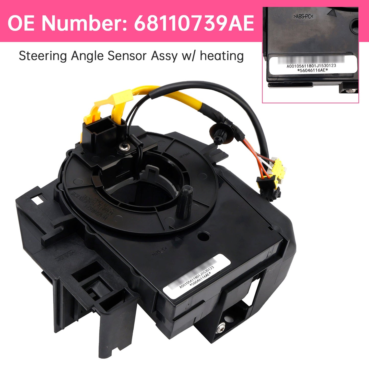 Steering Angle Sensor Assy 68110739AE For RAM 1500-3500 Laramie Dodge Viper