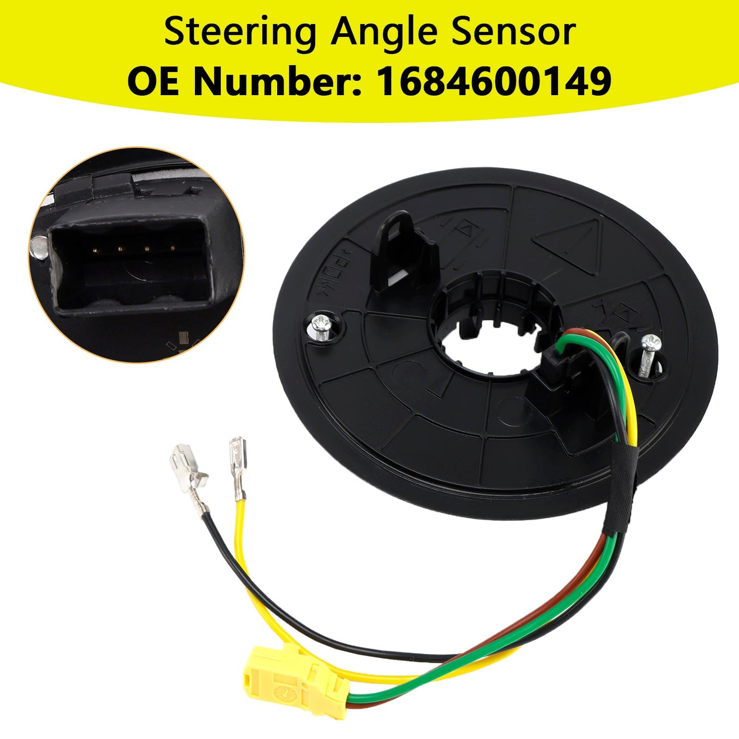 Mercedes-Benz W168 W202 S202 S210 1684600149 Steering Angle Sensor