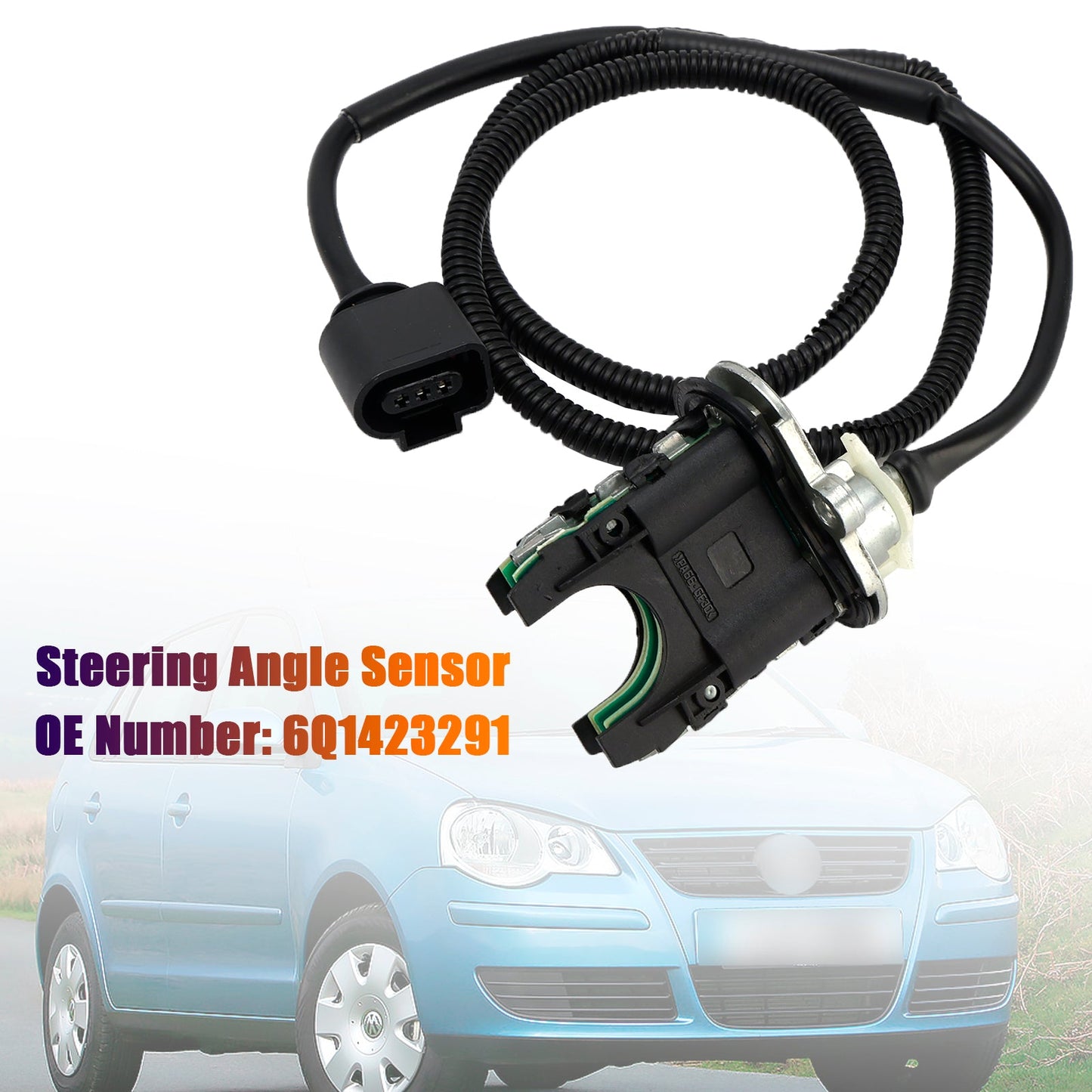 2002-2009 Seat Ibiza III Hatchback (6L) 6Q1423291 Steering Angle Sensor