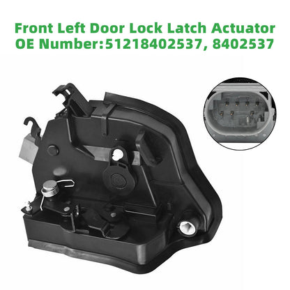 2003/10-2006/09 BMW X5 E53 3.0d 2993 ccm 160 KW 218 PS 51218402537 Front Left Door Lock Latch Catch Actuator