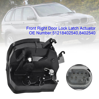 2000-2006 BMW X5 E53 51218402540 Front Right Door Lock Latch Catch Actuator