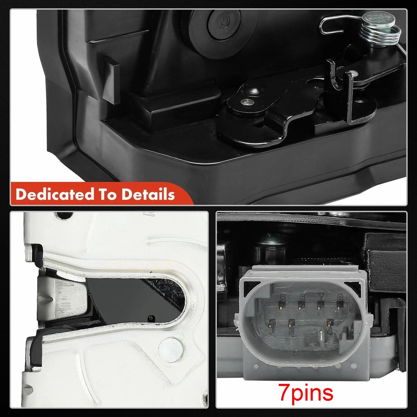 2001/04-2003/09 BMW X5 E53 3.0d 2925 ccm 135 KW 184 PS 51218402537/540 Pair Front Door Lock Latch Catch Actuator