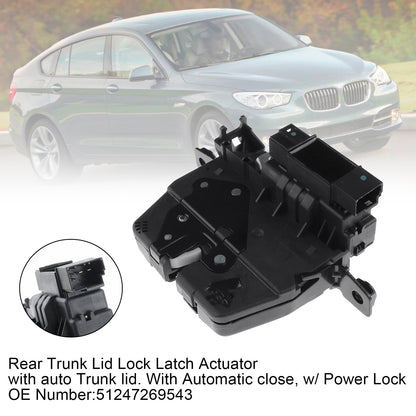 2014-2015 BMW 328i xDrive F31 51247269543 Rear Trunk Lid Lock Latch Actuator