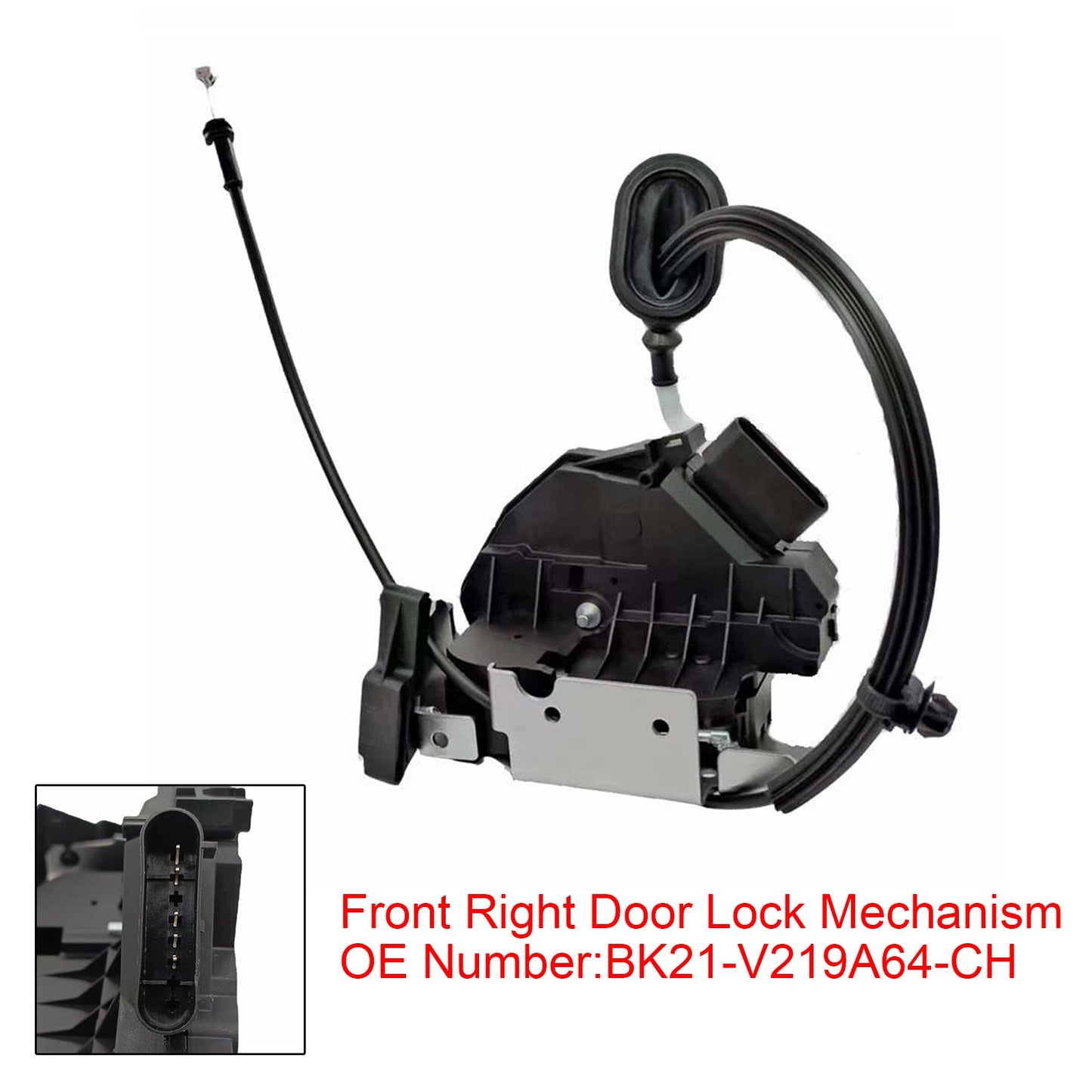 2012-2015 Tourneo Custom V362 BK21-V219A64-CH Front Right Door Lock
