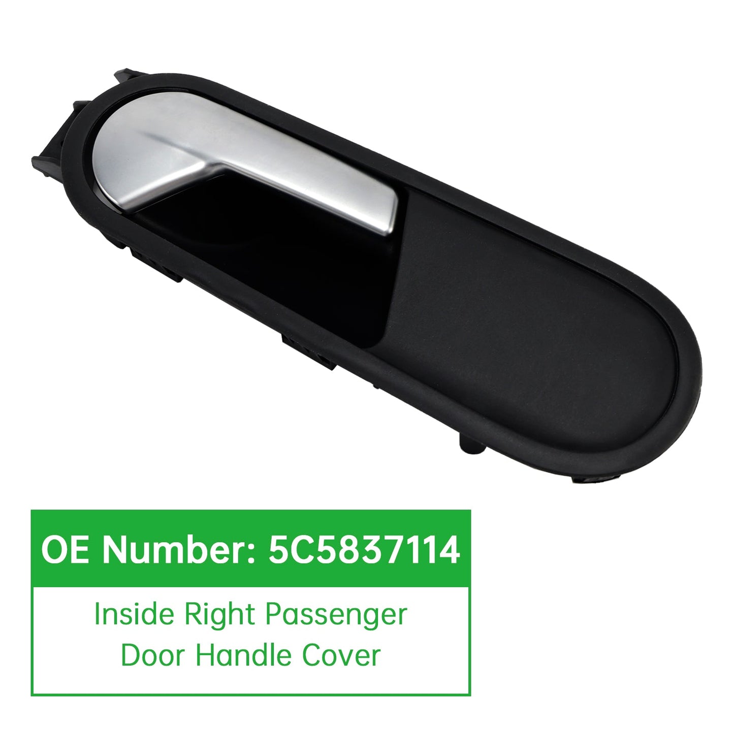 Inside Right Passenger Door Handle Cover 5C5837114 For VW Beetle 2012-2014