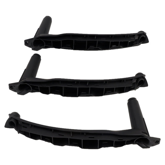 2008-2014 E71 E72 X6 SAV 51416969401 3pcs Black Inner Door Panel Handle Pull Trim Cover