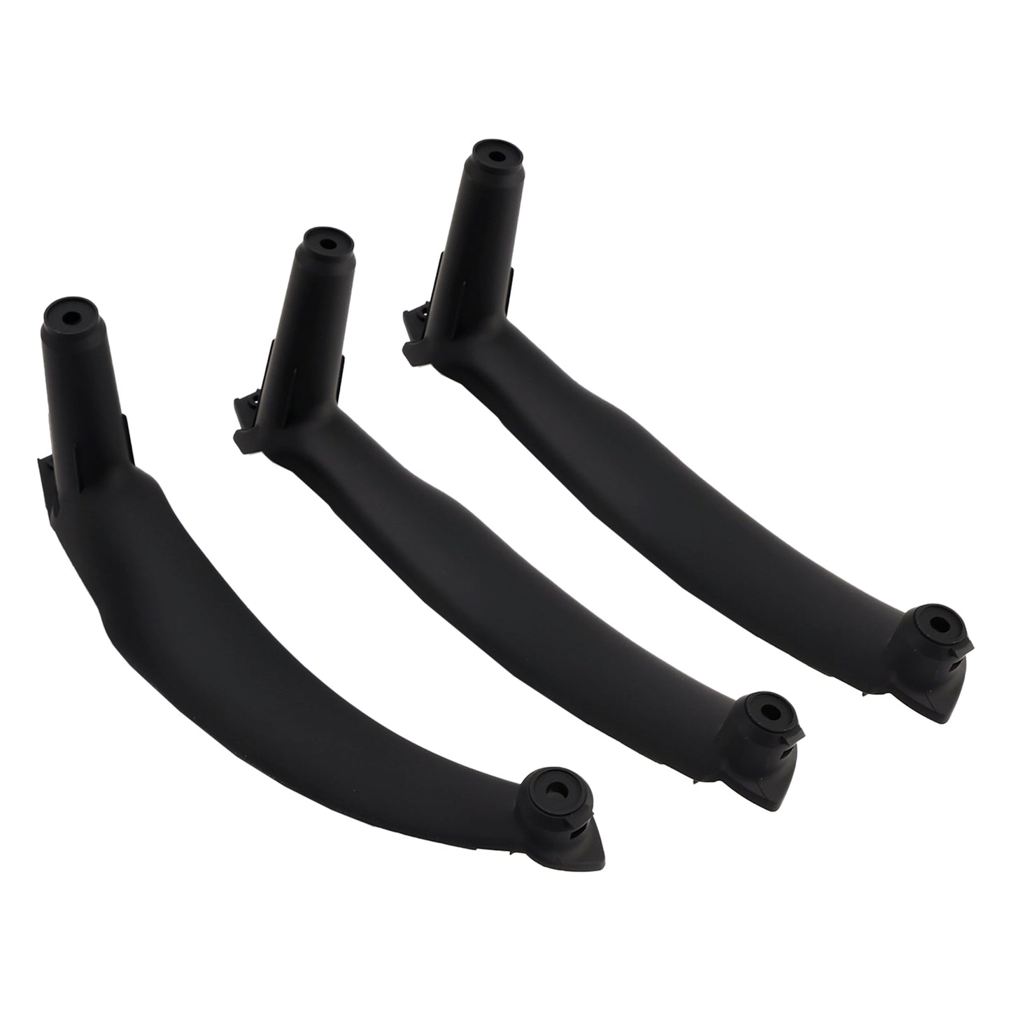 3pcs RHD Inner Door Panel Handle Pull Trim Cover For BMW E70 X5 E71 X6 07-14
