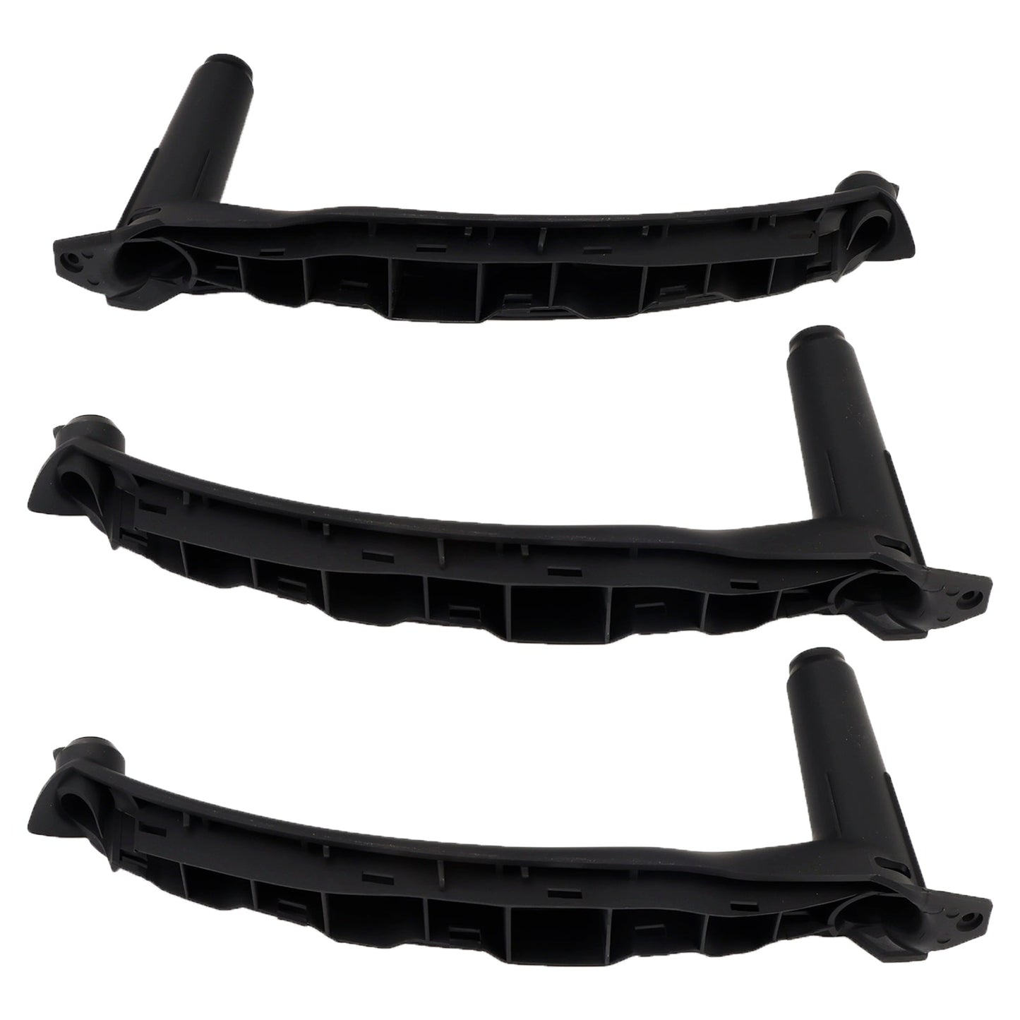 3pcs RHD Inner Door Panel Handle Pull Trim Cover For BMW E70 X5 E71 X6 07-14