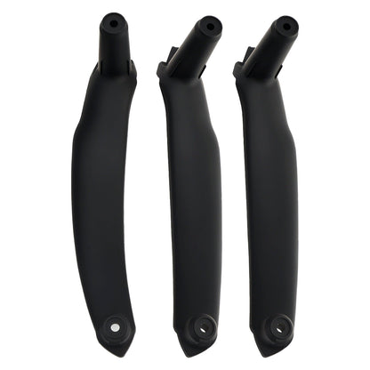 3pcs RHD Inner Door Panel Handle Pull Trim Cover For BMW E70 X5 E71 X6 07-14