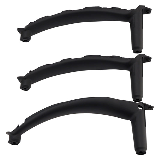 2008-2014 E71 E72 X6 SAV 51416969402 3pcs RHD Inner Door Panel Handle Pull Trim Cover