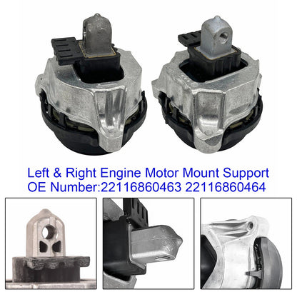 2019 BMW 7 Series 740Li 22116860463 Left& Right Engine Motor Mount Support