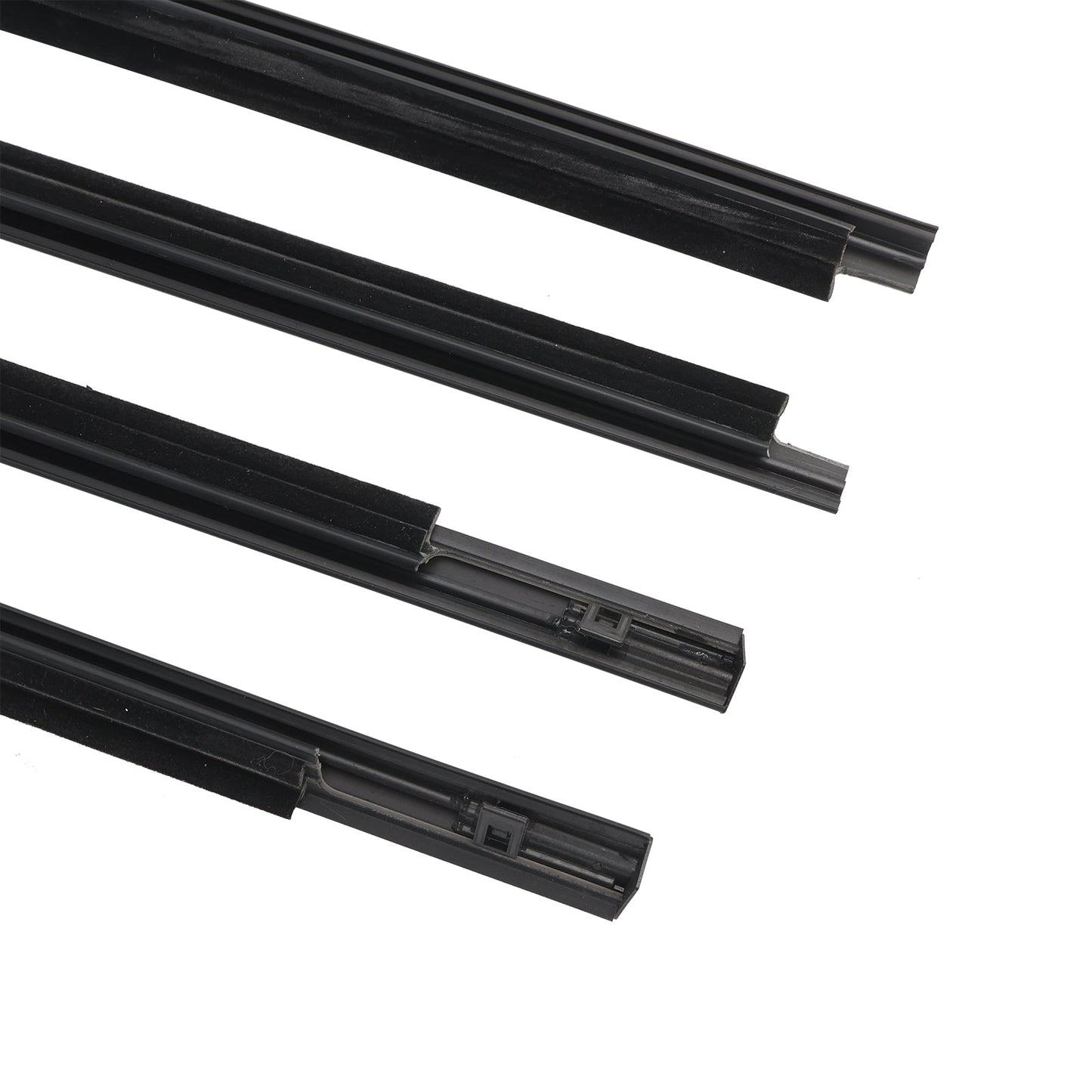 Joint d'étanchéité pour vitres Nissan X-Trail 2001-2007, 4 pièces, 80821-8H300 et 80820-8H300