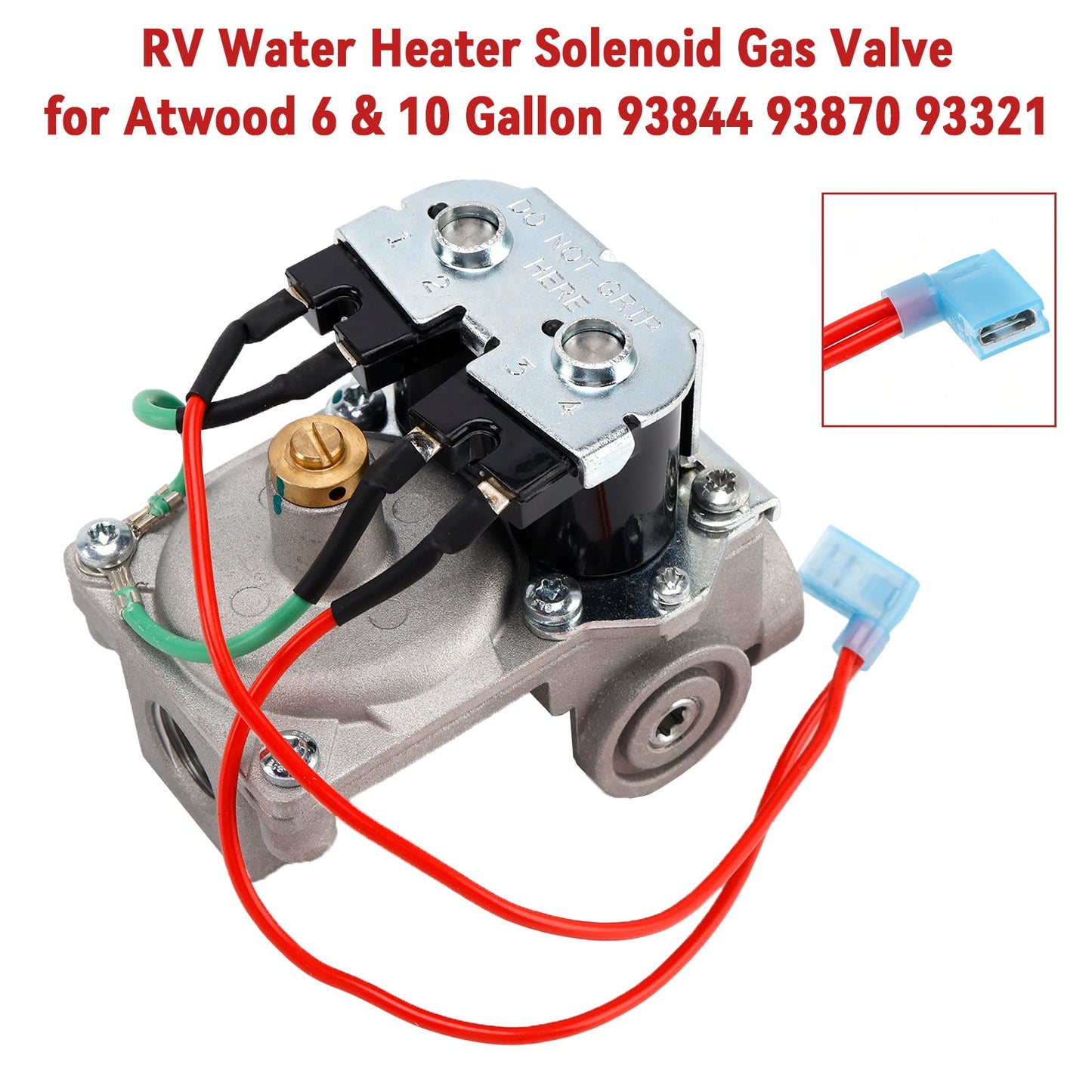 Atwood  G9-EXT G16-EXT GE9-EXT GE16-EXT GEH9-EXT GEH16-EXT 93870 RV Water Heater Solenoid Gas Valve