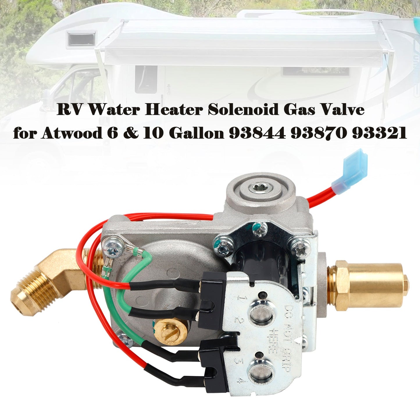 Atwood G6A-2E G6A-3E G6A-4E G6A-6E G6A-7E G6A-8E G610-3E G10-1E G10-2E G10-3E  93844 RV Water Heater Solenoid Gas Valve