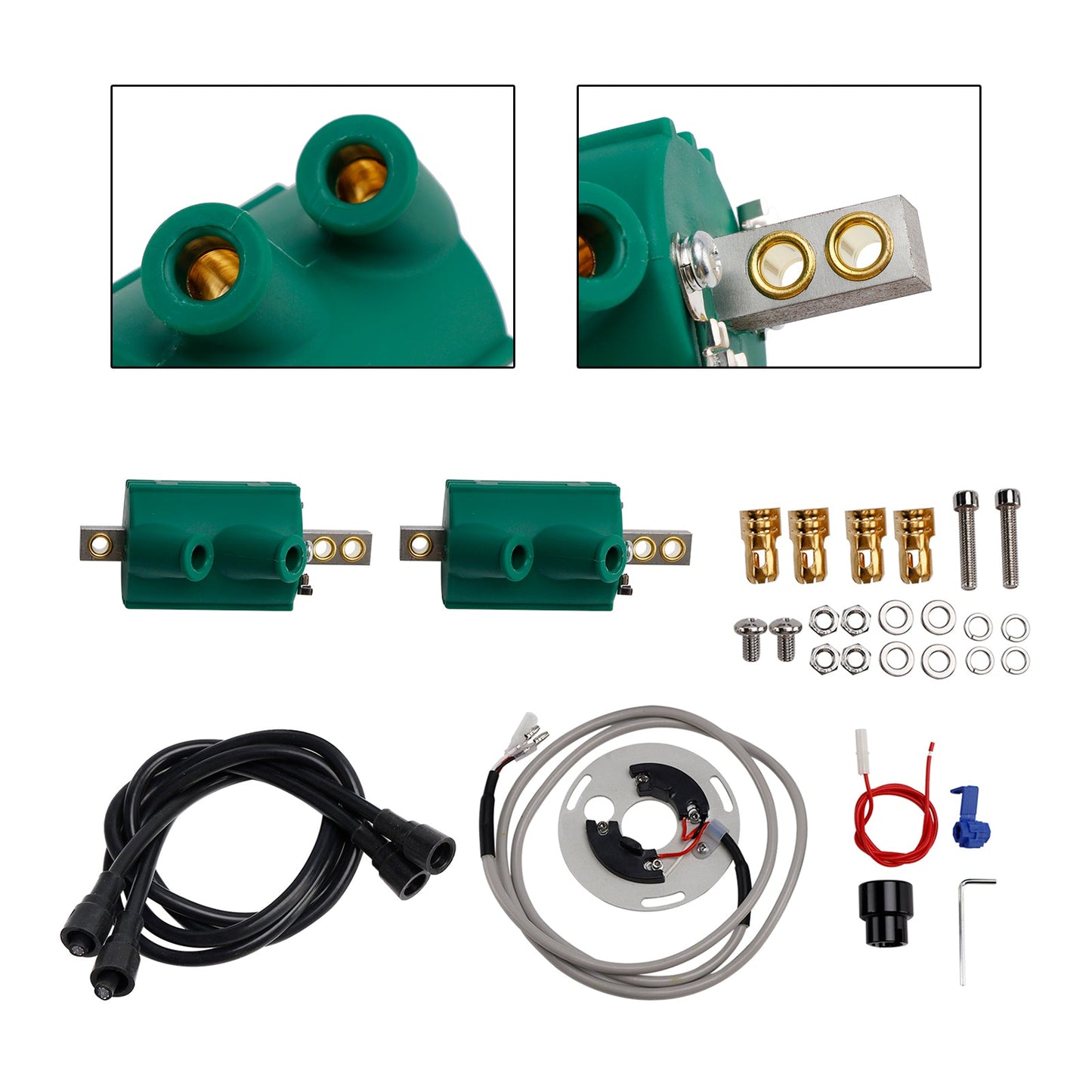 Kit de encendido electrónico compatible con Kawasaki KZ650 1980-1982 y KZ550 1977-1980