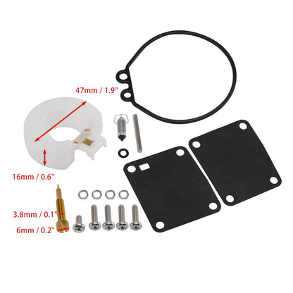 Mercury Mercruiser 8hp 8C 6G1 007990-027237 6G1-W0093-00 Carburetor Repair Kit