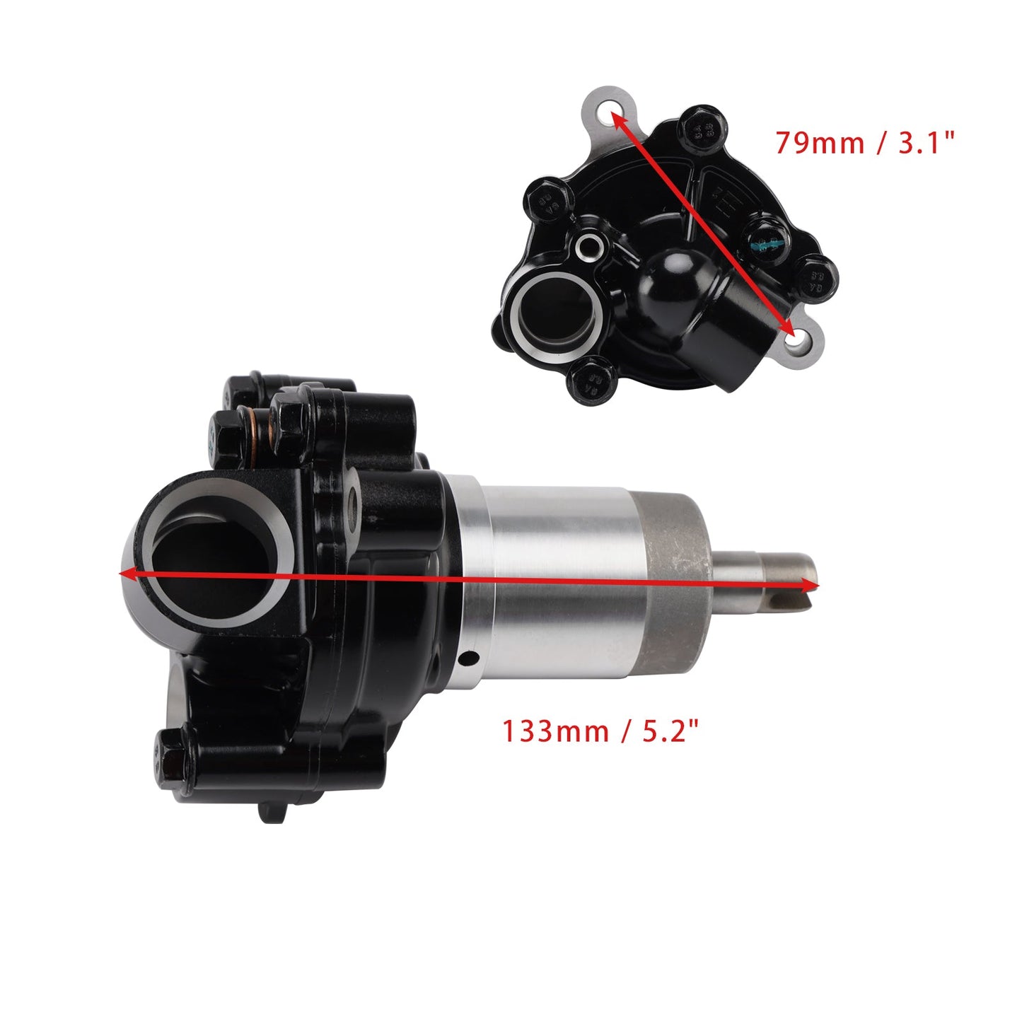 Kawasaki EX250 Ninja 250 1986-2012 ZZR250 1990-2007 49044-1086 Water Pump