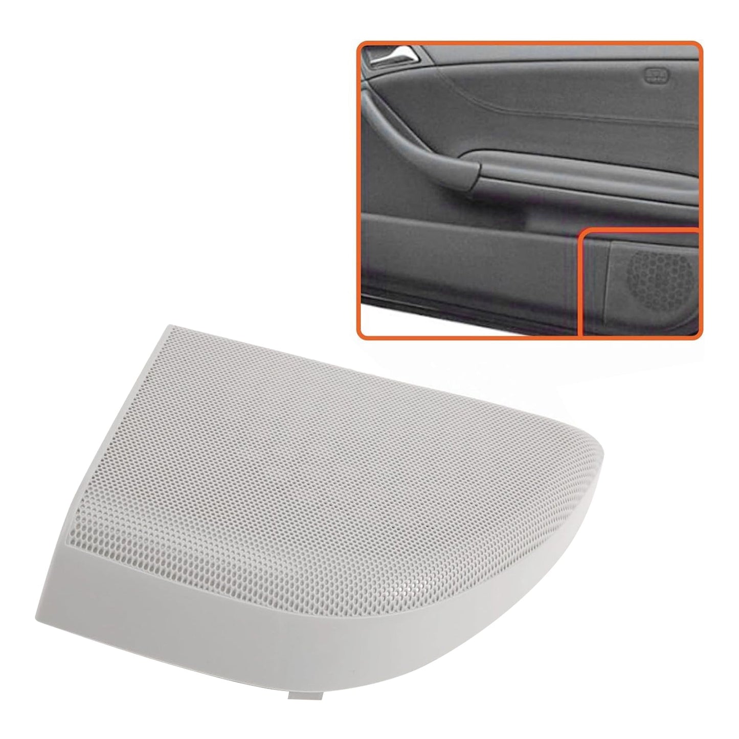 Mercedes W203 CLC Coupe A20372703887E94 Left Front Door Speaker Cover