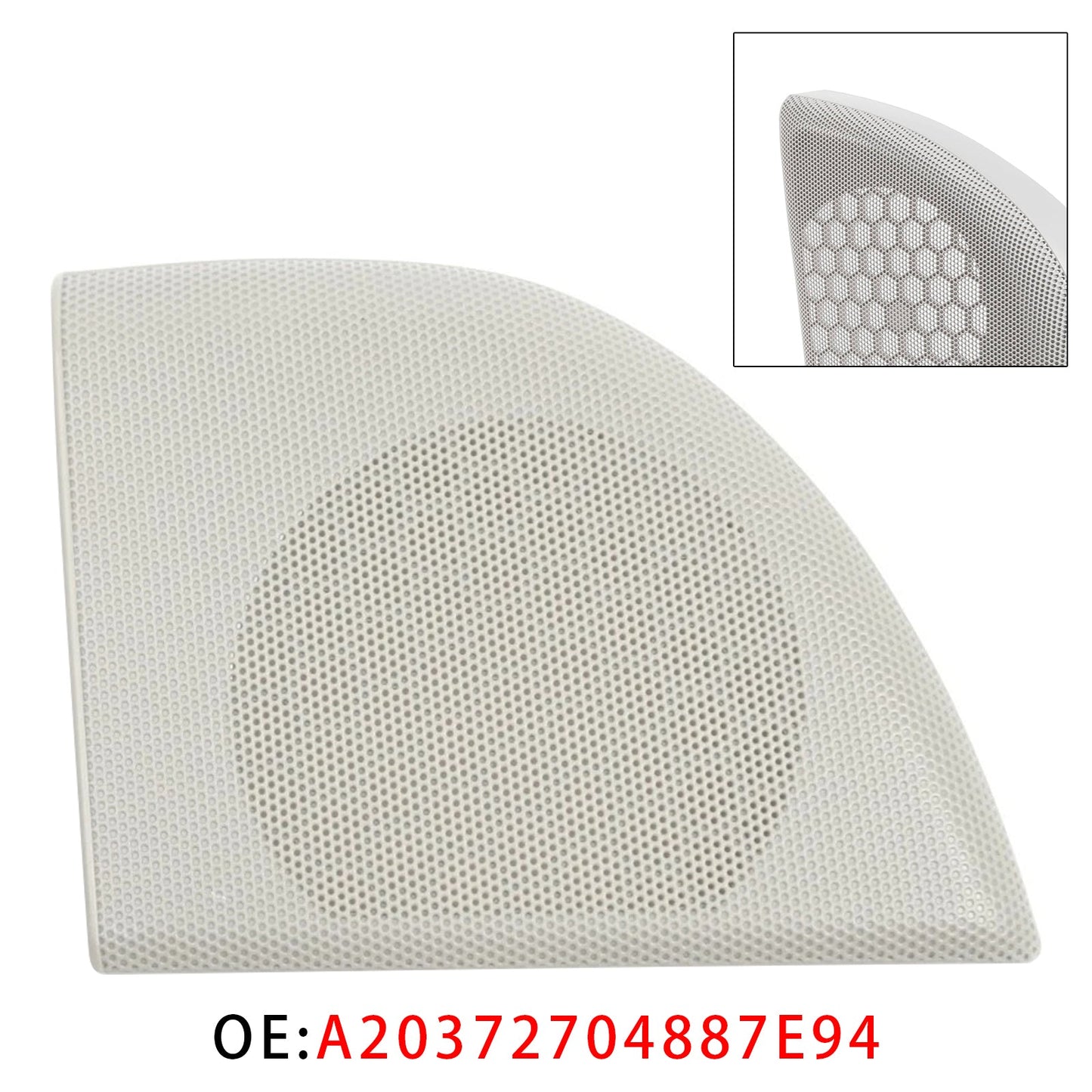 2008-2011 Mercedes Benz W203 CLC-Class Coupe 2 Door A20372704887E94 Right Front Door Speaker Cover