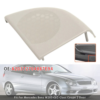 2008-2011 Mercedes Benz W203 CLC-Class Coupe 2 Door A20372704887E94 Right Front Door Speaker Cover