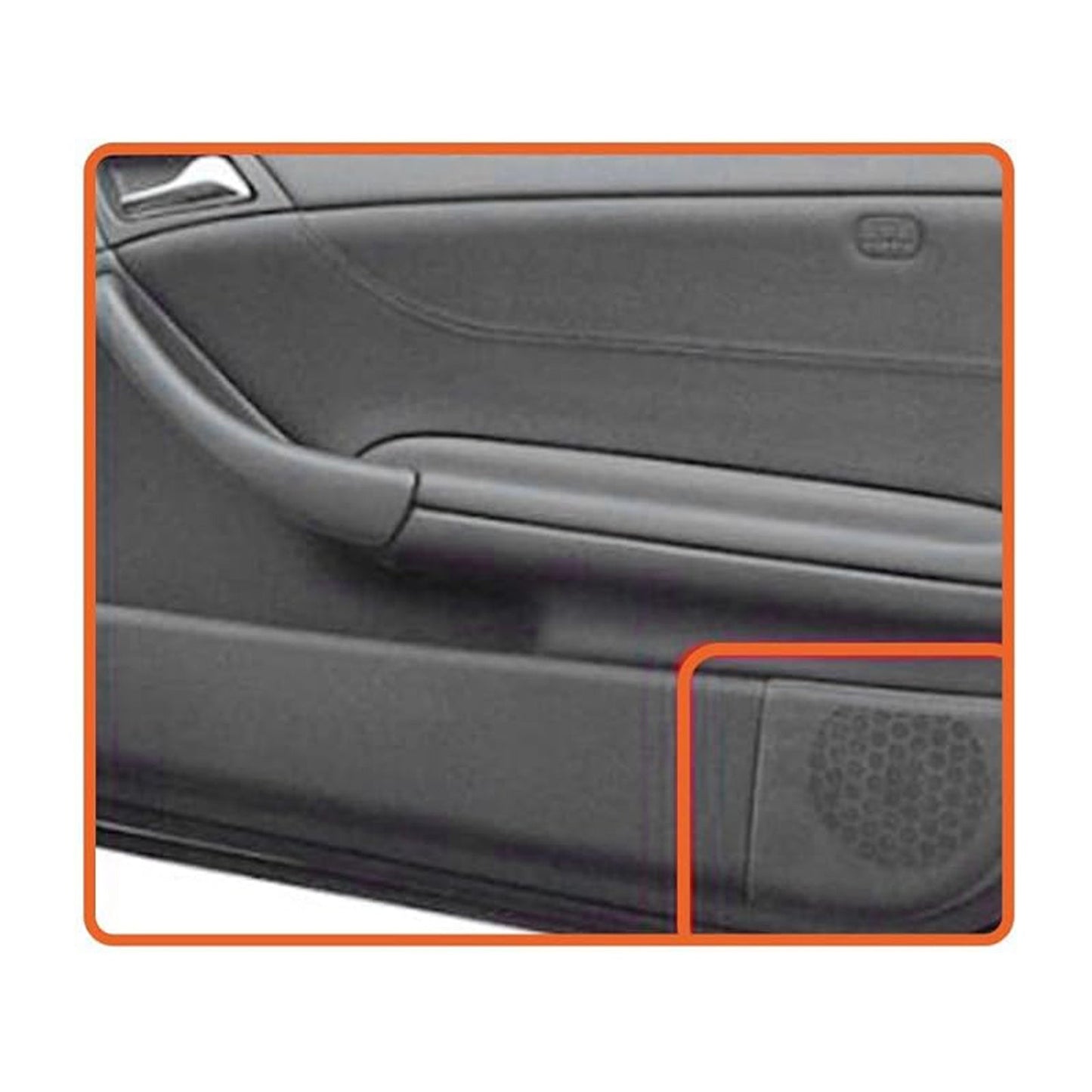 2008-2011 Mercedes Benz W203 CLC-Class Coupe 2 Door A20372704887E94 Pair Front Door Speaker Cover