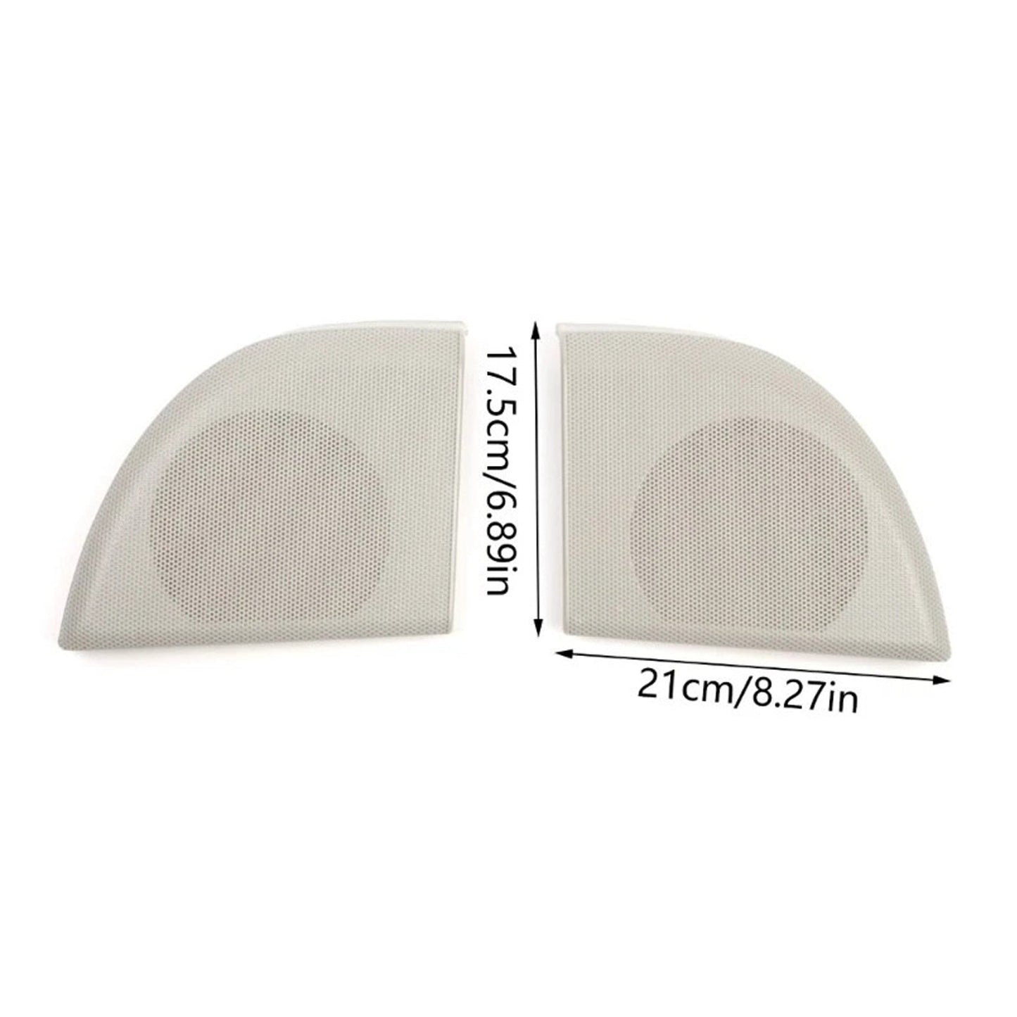 2000-2007 Mercedes Benz W203 C-Class Coupe 2 Door A20372704887E94 Pair Front Door Speaker Cover