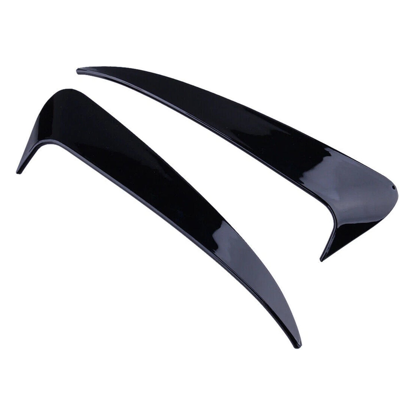 Mercedes Benz C-Class 4 Door Sedan With AMG Sport Bumper With Vent Only Gloss Black Rear Air Vent Cover