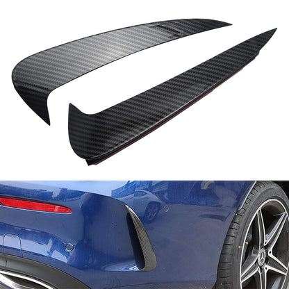 Rear Air Vent Cover Carbon Fiber Look For Benz C Class W205 C43 C63 2014-2019