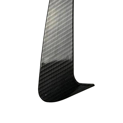 Mercedes Benz C-Class 4 Door Sedan With AMG Sport Bumper With Vent Only Rear Air Vent Cover Carbon Fiber Look