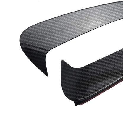 Mercedes Benz C-Class 4 Door Sedan With AMG Sport Bumper With Vent Only Rear Air Vent Cover Carbon Fiber Look