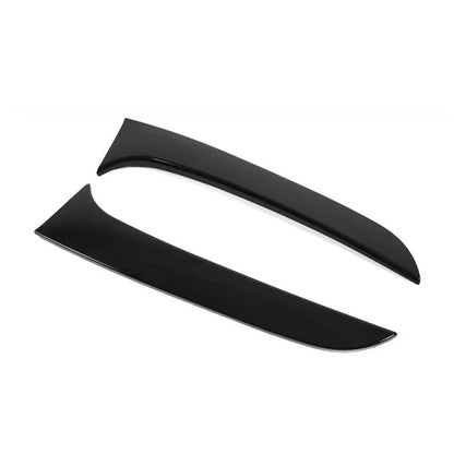 2011-2019 BMW 1 Series F20 F21 Gloss Black Pair Rear Window Side Wing Spoiler