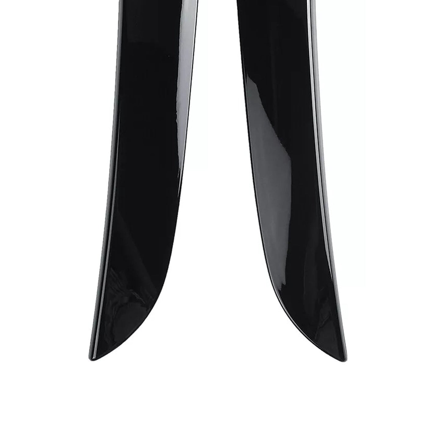 2011-2019 BMW 1 Series F20 F21 Gloss Black Pair Rear Window Side Wing Spoiler