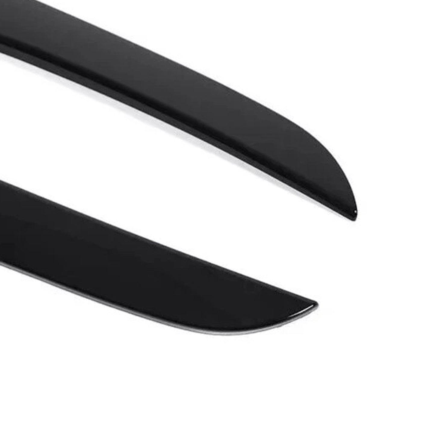 2011-2019 BMW 1 Series F20 F21 Gloss Black Pair Rear Window Side Wing Spoiler