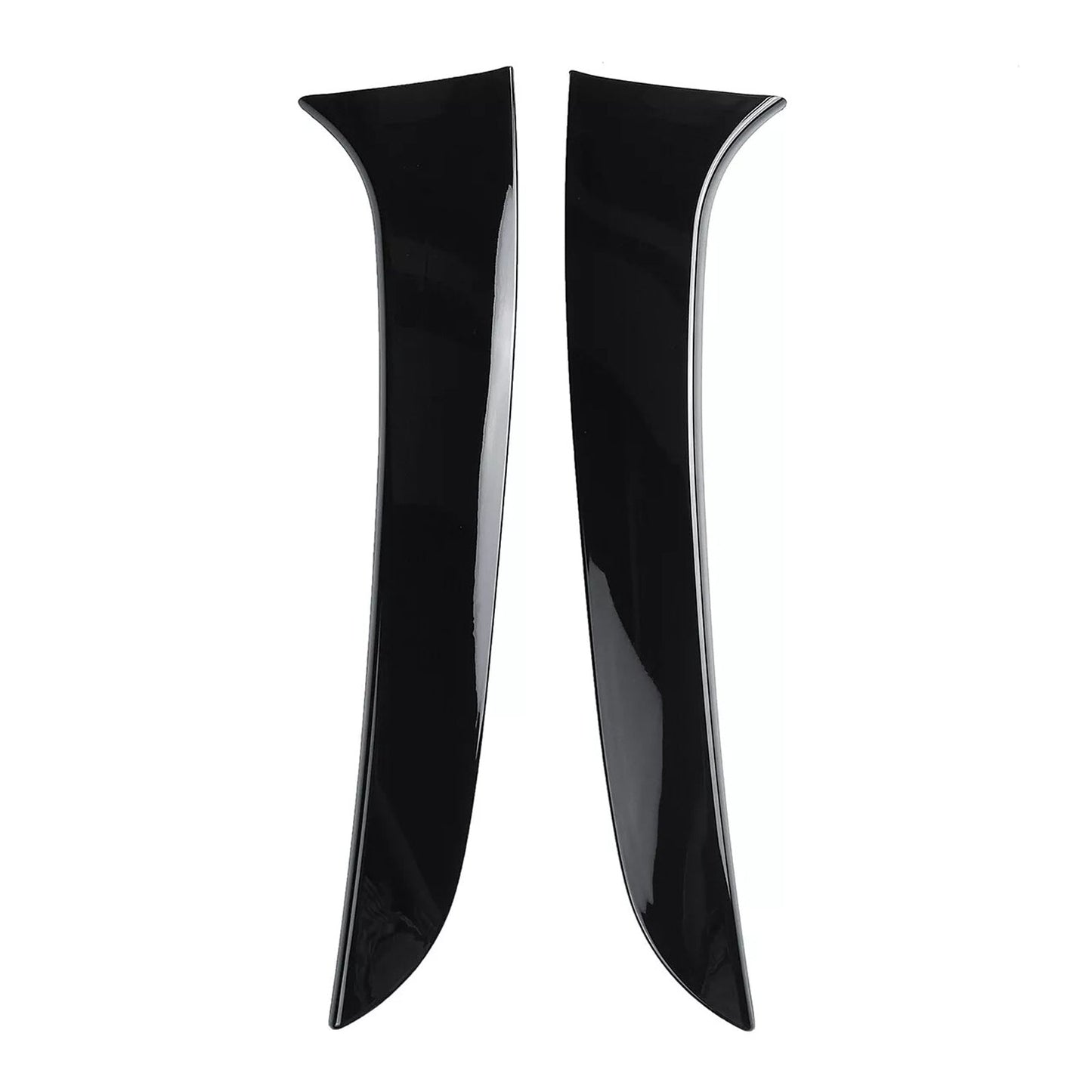 2011-2019 BMW 1 Series F20 F21 Gloss Black Pair Rear Window Side Wing Spoiler