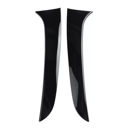 2011-2019 BMW 1 Series F20 F21 Gloss Black Pair Rear Window Side Wing Spoiler