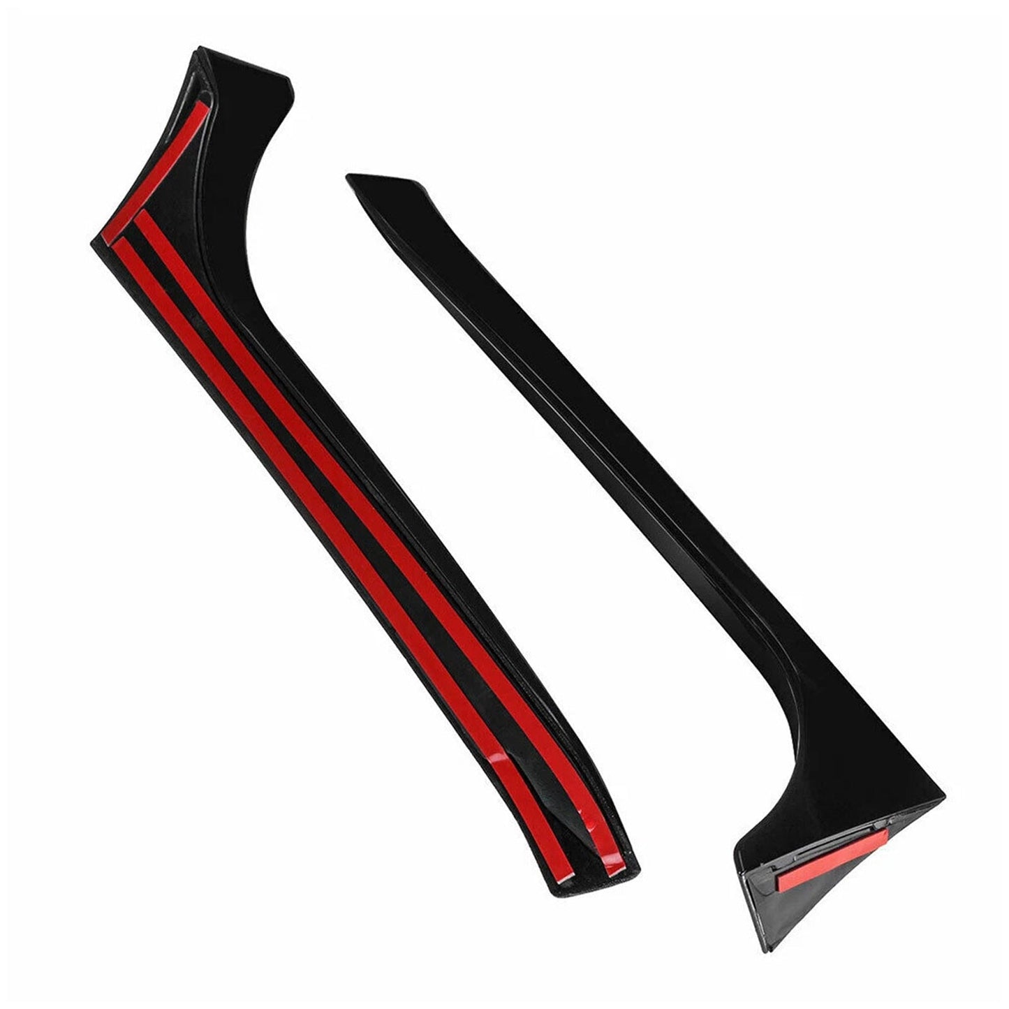 2008-2013 VW Golf 6 GTI/GTR/GTD Gloss Black Pair Rear Window Side Wing Spoiler