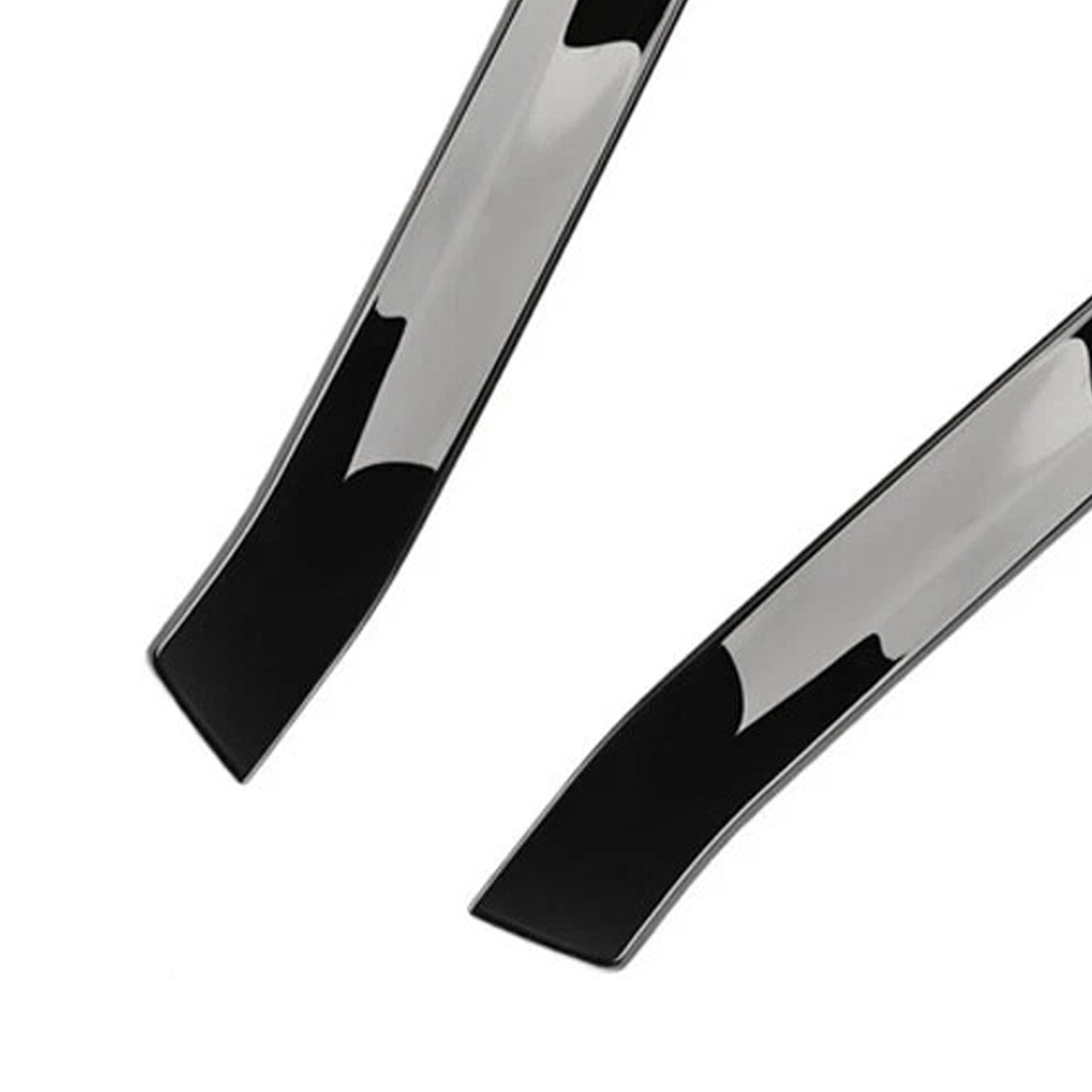 2008-2013 VW Golf 6 GTI/GTR/GTD Gloss Black Pair Rear Window Side Wing Spoiler