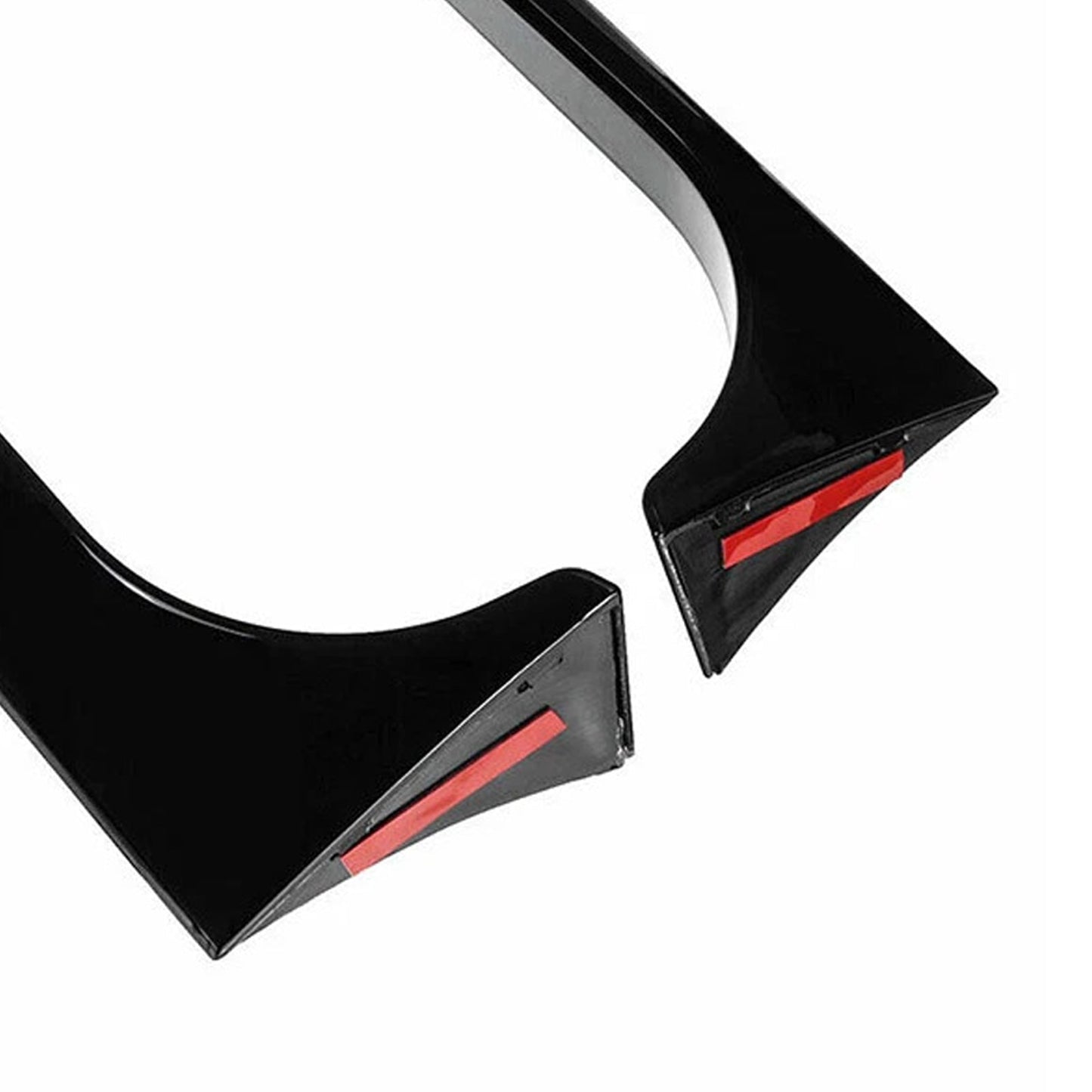 2008-2013 VW Golf 6 GTI/GTR/GTD Gloss Black Pair Rear Window Side Wing Spoiler